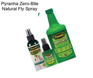 Pyranha Zero-Bite Natural Fly Spray