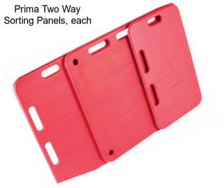 Prima Two Way Sorting Panels, each