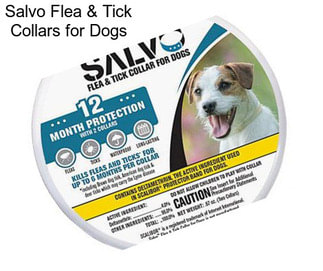 Salvo Flea & Tick Collars for Dogs
