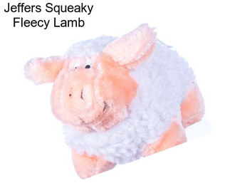 Jeffers Squeaky Fleecy Lamb