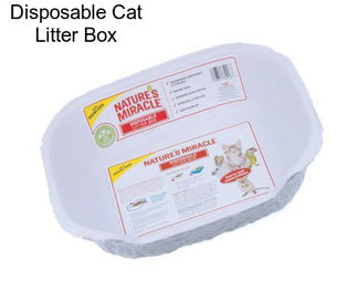 Disposable Cat Litter Box