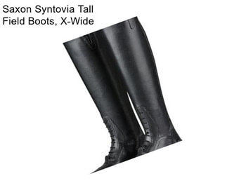 Saxon Syntovia Tall Field Boots, X-Wide