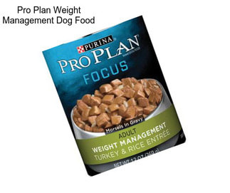 Pro Plan Weight Management Dog Food