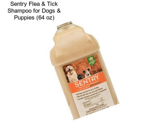 Sentry Flea & Tick Shampoo for Dogs & Puppies (64 oz)