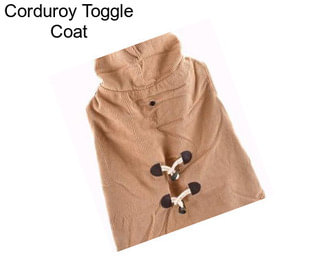 Corduroy Toggle Coat