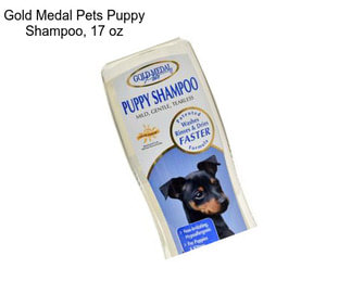 Gold Medal Pets Puppy Shampoo, 17 oz