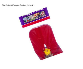 The Original Snappy Trainer, 3 pack