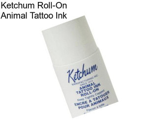 Ketchum Roll-On Animal Tattoo Ink