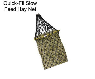 Quick-Fil Slow Feed Hay Net