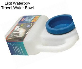 Lixit Waterboy Travel Water Bowl