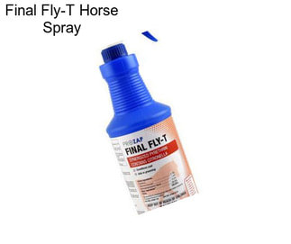 Final Fly-T Horse Spray