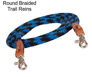 Round Braided Trail Reins