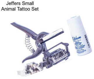 Jeffers Small Animal Tattoo Set