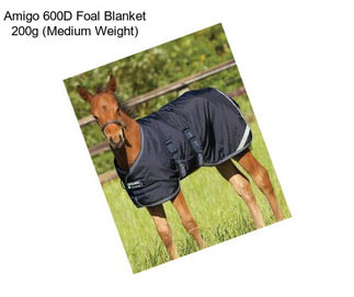 Amigo 600D Foal Blanket 200g (Medium Weight)