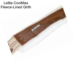 Lettia CoolMax Fleece-Lined Girth