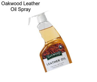 Oakwood Leather Oil Spray