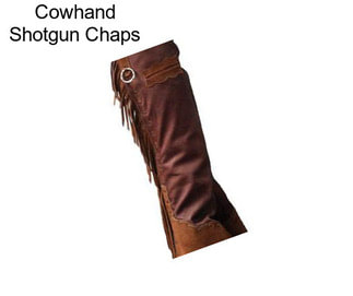 Cowhand Shotgun Chaps