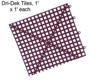 Dri-Dek Tiles, 1\' x 1\' each