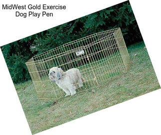 MidWest Gold Exercise Dog Play Pen