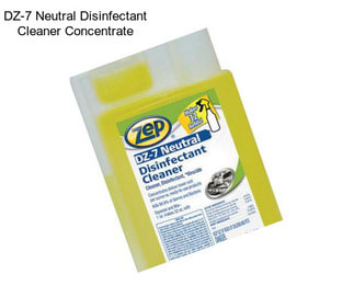 DZ-7 Neutral Disinfectant Cleaner Concentrate