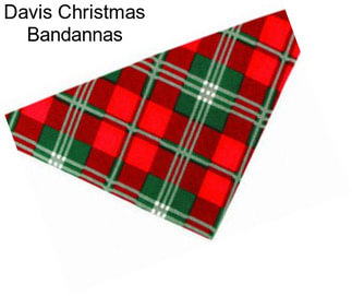 Davis Christmas Bandannas