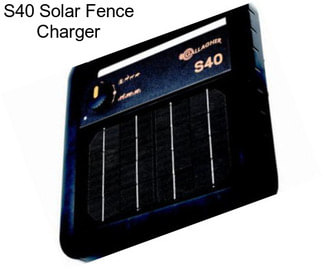 S40 Solar Fence Charger