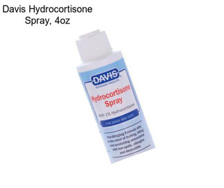 Davis Hydrocortisone Spray, 4oz