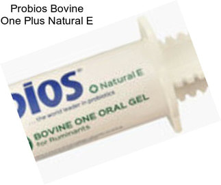 Probios Bovine One Plus Natural E