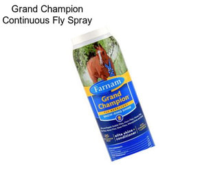 Grand Champion Continuous Fly Spray