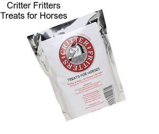 Critter Fritters Treats for Horses