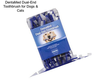 DentaMed Dual-End Toothbrush for Dogs & Cats