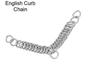 English Curb Chain