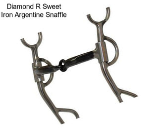 Diamond R Sweet Iron Argentine Snaffle