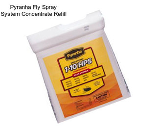 Pyranha Fly Spray System Concentrate Refill