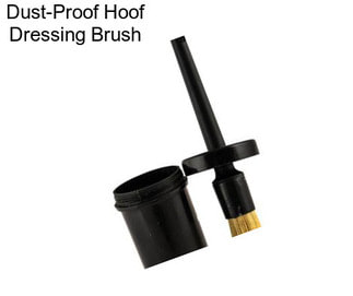 Dust-Proof Hoof Dressing Brush