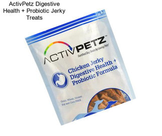 ActivPetz Digestive Health + Probiotic Jerky Treats