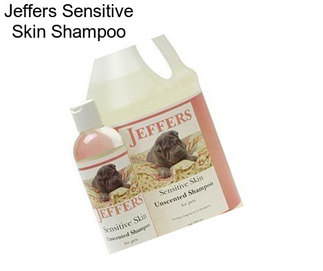 Jeffers Sensitive Skin Shampoo