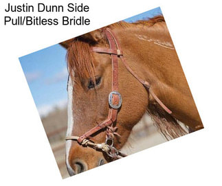 Justin Dunn Side Pull/Bitless Bridle