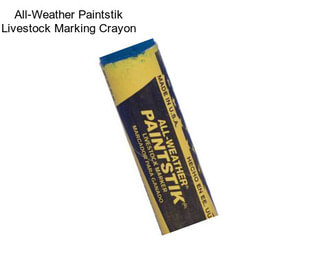 All-Weather Paintstik Livestock Marking Crayon