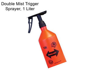 Double Mist Trigger Sprayer, 1 Liter