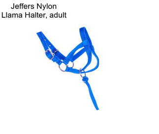 Jeffers Nylon Llama Halter, adult