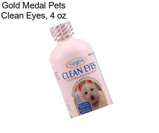 Gold Medal Pets Clean Eyes, 4 oz