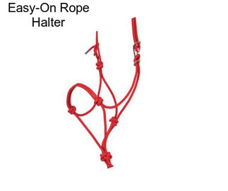 Easy-On Rope Halter