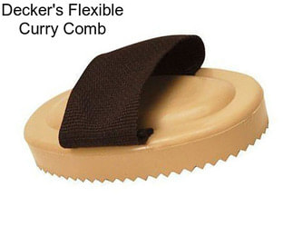 Decker\'s Flexible Curry Comb