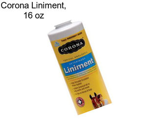 Corona Liniment, 16 oz