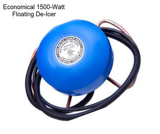 Economical 1500-Watt Floating De-Icer