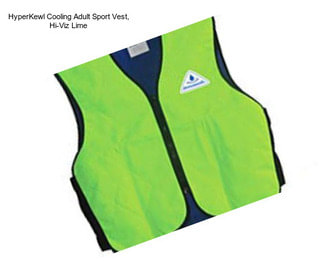 HyperKewl Cooling Adult Sport Vest, Hi-Viz Lime