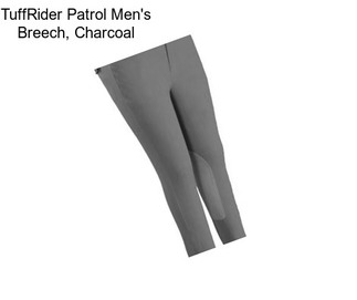 TuffRider Patrol Men\'s Breech, Charcoal