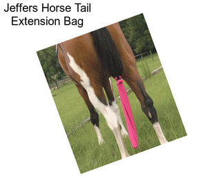 Jeffers Horse Tail Extension Bag