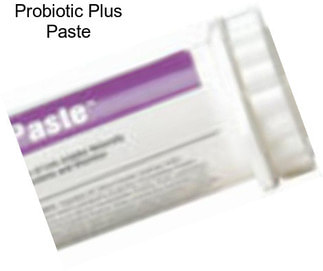 Probiotic Plus Paste